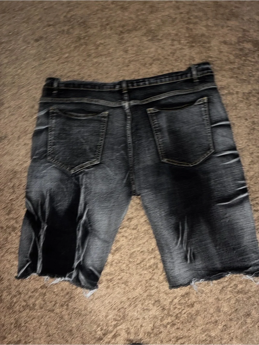 N/A black distressed